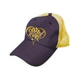 pussycat dolls purple yellow trucker cap all products of pussycat ...