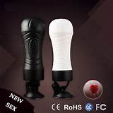 cup Electric Flashlight Male masturbator realistic soft pocket pussy ...