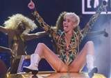 Miley Cyrus Nude On Stage