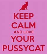 KEEP CALM AND LOVE YOUR PUSSYCAT - KEEP CALM AND CARRY ON Image ...