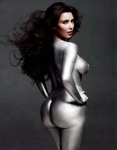 kim kardashian silver nude 2 - kim kardashian silver nude 2