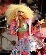 oops nicki minaj nipple slip on good morning america