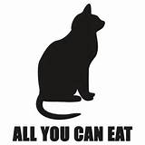 All you can eat pussy cat | Women's T-Shirt