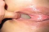 creampie, filled up; Creampie