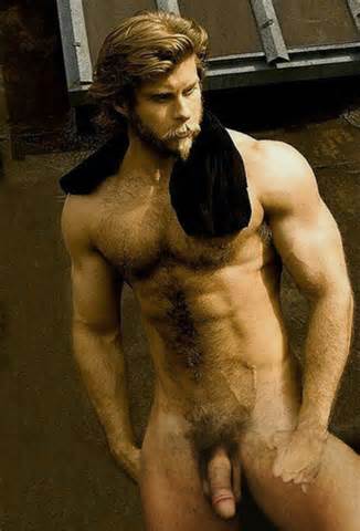 This Hairy Man Is Just Hot Perhaps Not A Real Blond But Hey All