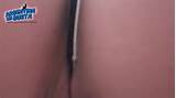 ... : tight and round teen ass and puffy pussy lips thong inside