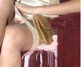 Sharon Stone oops upskirt pantyless, hairy pussy visible