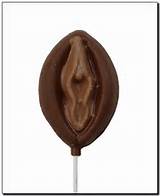 Click Here to View Large Pussy on a Stick - Milk Chocolate