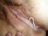 MY WIFES OVERFLOWING CREAMPIE, WITH FLOSS!!!! - 7 Pics - xHamster.com