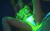 Topless Teen Babe Covered With Some Alien Green Liquid Porn Gif