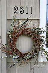 pussy willow wreath | Home Decor | Pinterest