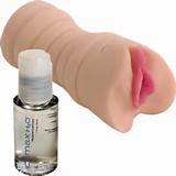 Doc Johnsonâ€™s Sasha Grey Cream Pie UR3 Pocket Pussy + .5 oz lube