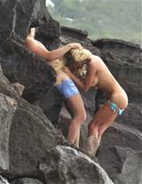 Shauna Sand Blowjob on Beach