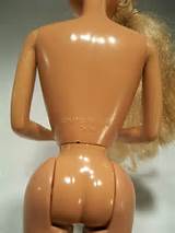 Nude Barbie Doll Crafts Play Repaint Long Blonde Hair - crafted nude ...