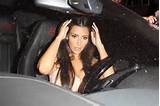 Kim Kardashian Kim Kardashian leaves the Pussycat Dolls' performance ...