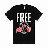 Free Pussy Riot (on dark shirt) | Fitted T-shirt | SKREENED