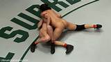 Lesbian girls in wrestling battle w pussy licking