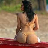 Kim Kardashian e sua magnÃ­fica bunda