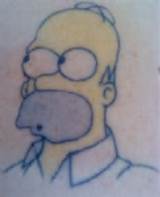 Homer Simpson Tattoo On Vagina Art Sexy Women Pictures