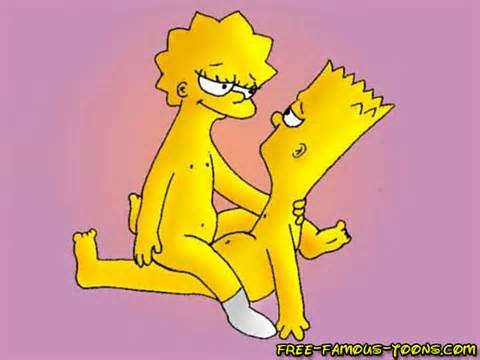 Bart and Lisa Simpsons sex - Free-Famous-Toons.com
