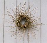 Fresh Pussy Willow Wreath - Spring Wreath - Natural Primitive Wreath