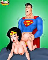 Courageous Superman Drills Wonder Woman S Sexy Round Ass