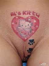 Pussy tattoo