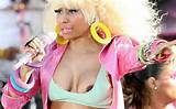 performance and her nipples were pretty much out of her top the ...