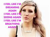 Ellie Goulding - Under Control (Lyrics) | Music Videos | Pinterest