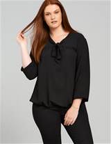 pussy-bow blouse by Manon Baptiste at navabi. Exclusive Blouses ...