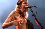 Courtney Love Topless Naked Concert