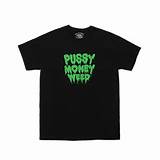 Pussy Money Weed T-Shirt RRP Â£25 / Chapel Clothing - Trill Clothing