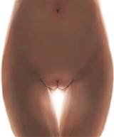 ... backlighting close-up midriff navel nude thigh gap uncensored vagina