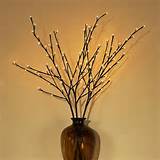 LED Lighted Willow Branches | For the Home | Pinterest