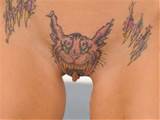 Inked Tattooed Shaved Pussys tattoo Female Private Tattoos 150 - tp270 ...