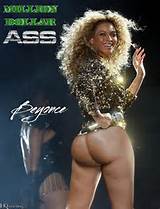 Beyonces huge bubble butt