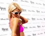 Paris Hilton pink bikini at REHAB Pool Party 02 Click to see this ...