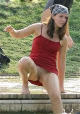 Sitting Upskirt Accidental Upskirt No Panties; Amateur Public