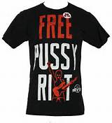 Pussy-Riot-Mens-T-Shirt-Free-Pussy-Riot-Defiant-Rocker-Logo