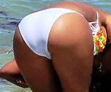 Angela Simmons See Thru Bent Over Cameltoe Has