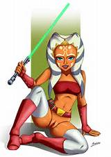 Ahsoka Tano - Star Wars - by Arabatos - Comic-Images.com