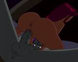 ... pussy_juice randomrandom raven red_hair sijix starfire teen_titans