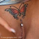 Re: Tattooed Pussy. Another butterfly. Justine Gromada