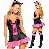 Pink Pussy Cat Costume | Cheap Sexy Lingerie | Pinterest