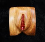 Hand carved wooden pipe sculpture. Base is made from russian elm, pipe ...