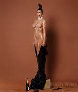 Kim Kardashian Goes Completely Full Frontal Nude For Paper Magazine