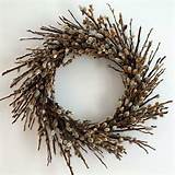 Pussy Willow Wreath, 18