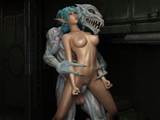 3D Monster porn video cartoon 3d adult alien impregnation