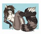 ... korrok mammal nude paws pinup pose pussy raccoon solo tattoo | 1863531