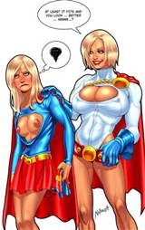 Power Girl Costume Swap Shenanigans By Nebaroth CARTOON PORN